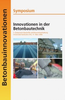 Innovationen in der Betonbautechnik  German