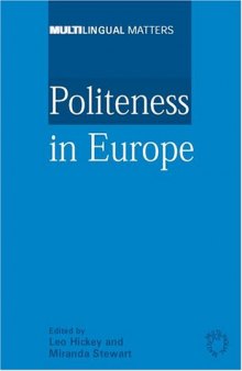 Politeness In Europe 