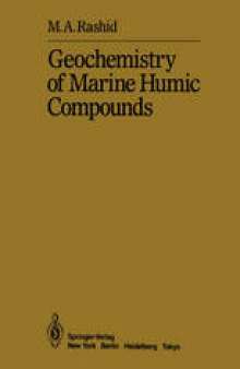 Geochemistry of Marine Humic Compounds