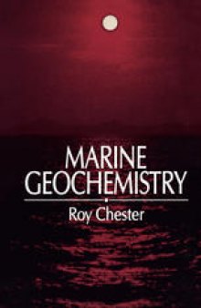 Marine Geochemistry