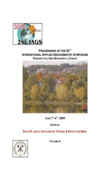 Proceedings of the 24th international applied geochemistry symposium, vol 2