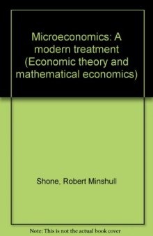 Microeconomics. A Modern Treatment