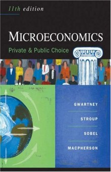 Microeconomics. Private and Public Choice