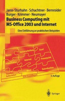 Business Computing mit MS-Office 2003 und Internet, 3. Auflage  