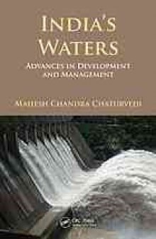 India's Waters: Advances in Development and Management