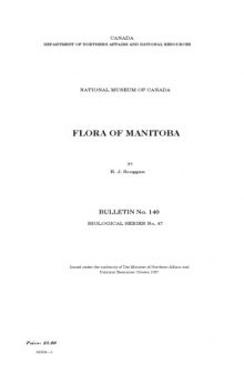 Flora of Manitoba..