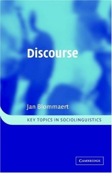 Discourse: A Critical Introduction