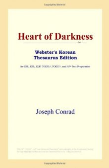 Heart of Darkness (Webster's Korean Thesaurus Edition)