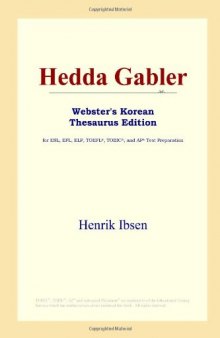 Hedda Gabler (Webster's Korean Thesaurus Edition)