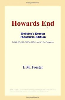 Howards End (Webster's Korean Thesaurus Edition)