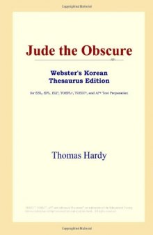 Jude the Obscure (Webster's Korean Thesaurus Edition)