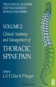 Clinical Anatomy and Mgmt of Back Pain [Vol 2 - Thoracic Spine]