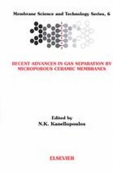 Recent advances in gas separation by microporous ceramic membranes