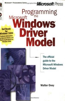 Programming the Microsoft Windows Driver Model 