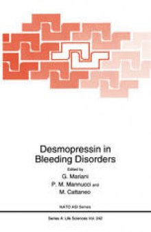Desmopressin in Bleeding Disorders