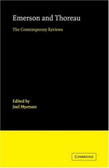 Emerson and Thoreau: The Contemporary Reviews (American Critical Archives)