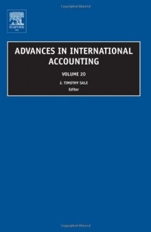 Advances in International Accounting, Volume 20