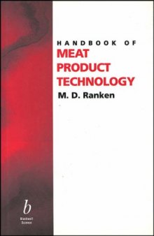 HANDBOOK OF MEAT PRODUCT TECHNOLOGY