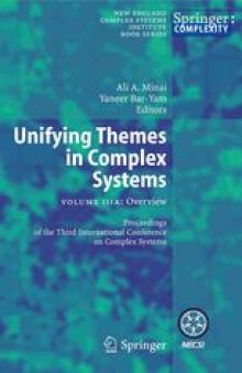 Unifying Themes in Complex Systems: Overview Volume IIIA Proceedings from the Third International Conference on Complex Systems