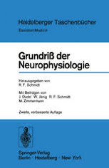 Grundriß der Neurophysiologie