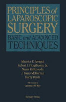 Principles of Laparoscopic Surgery: Basic and Advanced Techniques