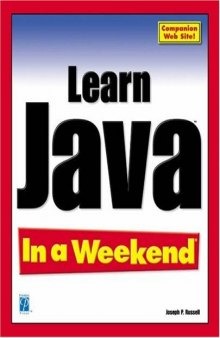 Learn Java in a Weekend  