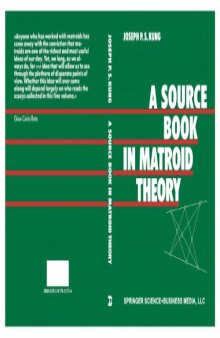 A source book in matroid theory