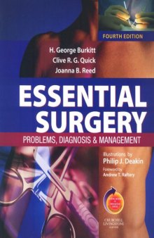 Essential Surgery: Problems, Diagnosis and Management (MRCS Study Guides) 4th ed