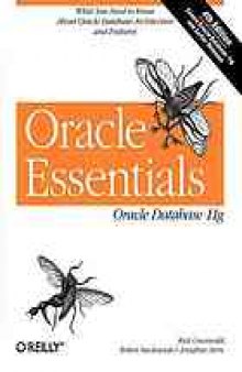 Oracle essentials