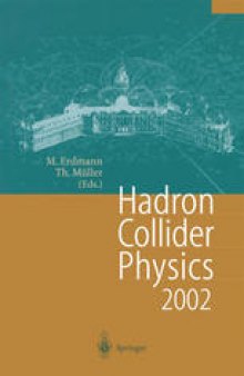 Hadron Collider Physics 2002: Proceedings of the 14th Topical Conference on Hadron Collider Physics, Karlsruhe, Germany, September 29–October 4,2002