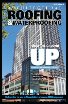 Architectural Roofing & Waterproofing Volume 2 2011 