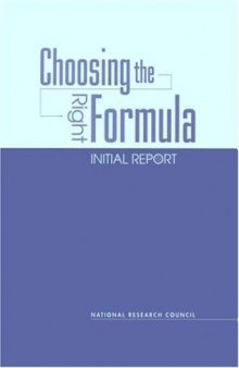 Choosing the Right Formula