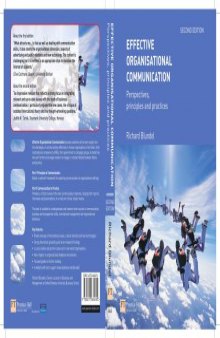 Effective organisational communication Perspectives, principles and practices second edition
