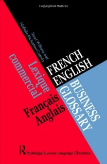 French English Business Glossary (Business Glossaries)