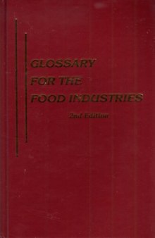 Glossary for the food industries  