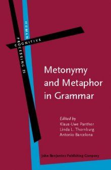 Metonymy and Metaphor in Grammar (Human Cognitive Processing)