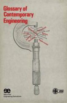 Glossary of Contemporary Engineering