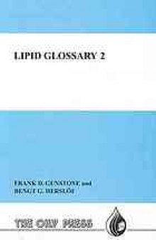 Lipid glossary 2