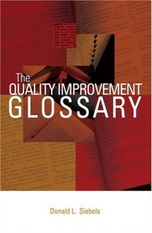 The Quality Improvement Glossary