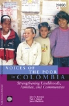 Voices of the poor in Colombia