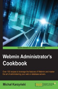 Webmin Administrator's Cookbook