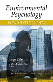 Environmental Psychology: New Developments (Psychology Research Progress)