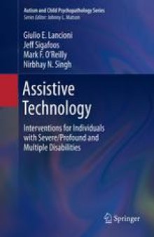 Assistive Technology: Interventions for Individuals with Severe/Profound and Multiple Disabilities