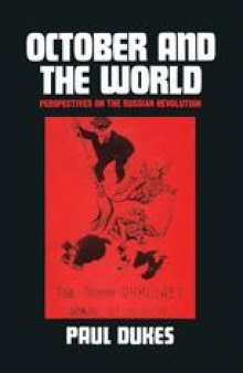 October and the World: Perspectives on the Russian Revolution