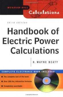 Handbook of Electric Power Calculations