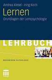 Lernen: Grundlagen der Lernpsychologie