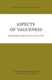 Aspects of Vagueness