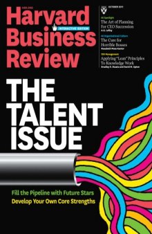 Harvard Business Review - October 2011 volume 89 issue 10