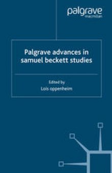 palgrave advances in samuel beckett studies