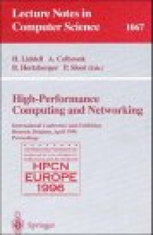 High-Performance Computing and Networking: International Conference and Exhibition HPCN EUROPE 1996 Brussels, Belgium, April 15–19, 1996 Proceedings